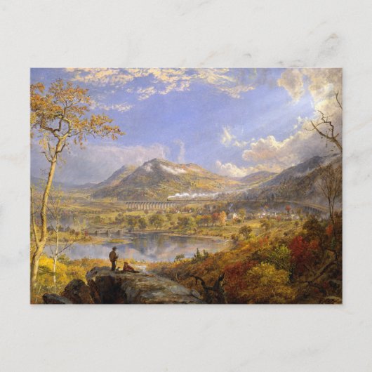 Jasper Francis Cropsey - Starrucca Viaduct Briefkaart (Voorkant)