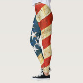 Jasper Johns USA Vlag Leggings (Links)