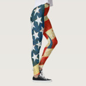 Jasper Johns USA Vlag Leggings (Rechts)