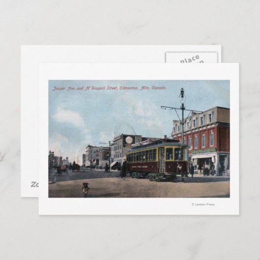 Jasper & McDougall Streets Briefkaart (Voorkant / Achterkant)