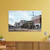 Jasper & McDougall Streets Canvas Afdruk (Insitu (Woonkamer))