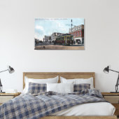 Jasper & McDougall Streets Canvas Afdruk (Insitu (Slaapkamer))