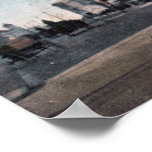 Jasper & McDougall Streets Poster (Hoek)