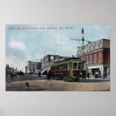 Jasper & McDougall Streets Poster (Voorkant)