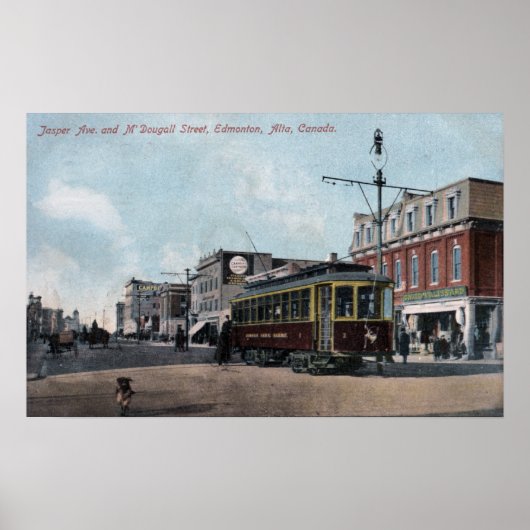 Jasper & McDougall Streets Poster (Voorkant)