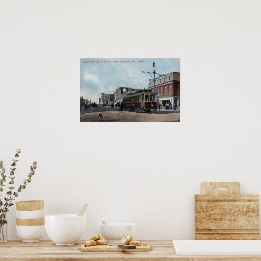 Jasper & McDougall Streets Poster (Keuken)