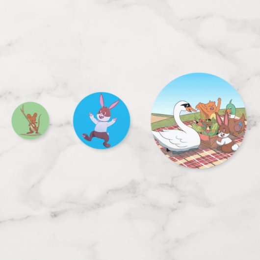 Jasper-n-Friends Confetti (Achterkanten)