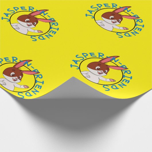 Jasper-n-Friends inpakpapier (Hoek)
