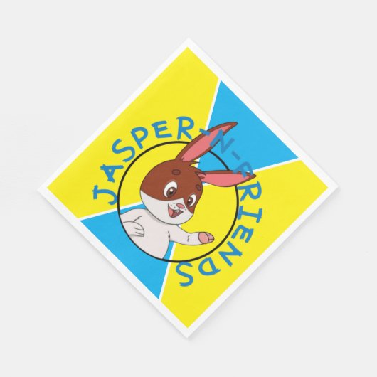 Jasper-n-friends servetten (Hoek)