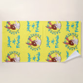 Jasper-n-friends strandlaken (Voorkant)