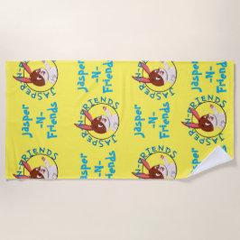 Jasper-n-friends strandlaken