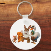 Jasper-n-vrienden sleutelhanger / Rugzaklabel (Achterkant)