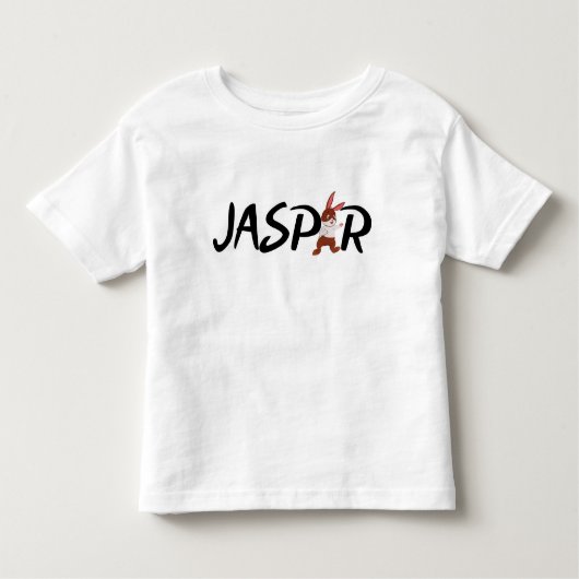 jasper-n-vrienden t-shirt "E" (Voorkant)