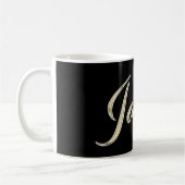 Jasper Name whitegold Tasse Teetasse Kaffeetasse Koffiemok (Links)