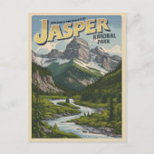 Jasper Nationaal park alberta canada  geschenken Briefkaart (Voorkant)