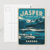 Jasper Nationaal park alberta canada  geschenken Briefkaart (Voorkant / Achterkant)