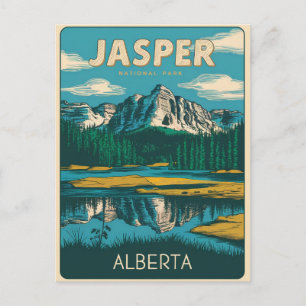 Jasper Nationaal park alberta canada geschenken Briefkaart
