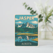 Jasper Nationaal park alberta canada  geschenken Briefkaart (Staand voorkant)