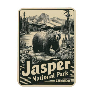Jasper Nationaal park alberta canada  geschenken Magneet
