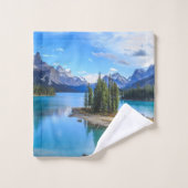 Jasper-National Maligne Lake Park Alberta Towel Se Bad Handdoek (Wasdoekje)