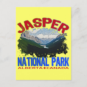 Jasper National Park, Alberta Canada Briefkaart
