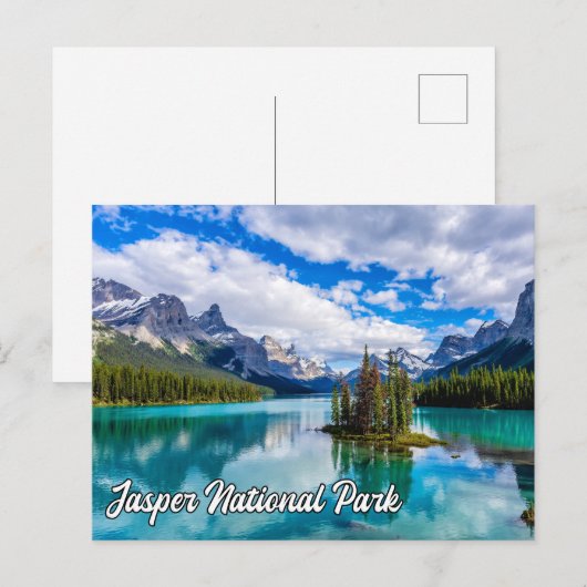 Jasper National Park, Alberta, Canada Briefkaart (Voorkant / Achterkant)