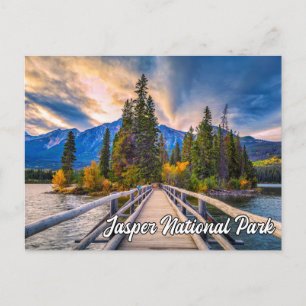 Jasper National Park, Alberta, Canada Briefkaart
