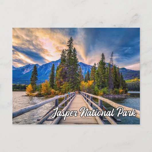 Jasper National Park, Alberta, Canada Briefkaart (Voorkant)