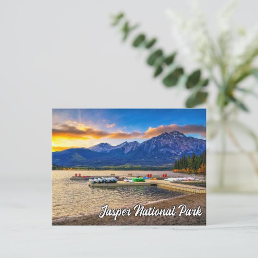 Jasper National Park, Alberta, Canada Briefkaart (Staand voorkant)