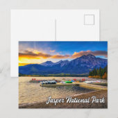 Jasper National Park, Alberta, Canada Briefkaart (Voorkant / Achterkant)