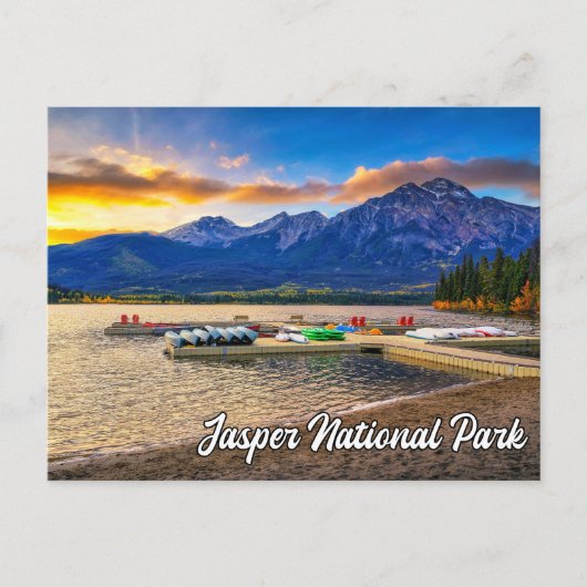 Jasper National Park, Alberta, Canada Briefkaart (Voorkant)