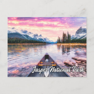Jasper National Park, Alberta, Canada Briefkaart