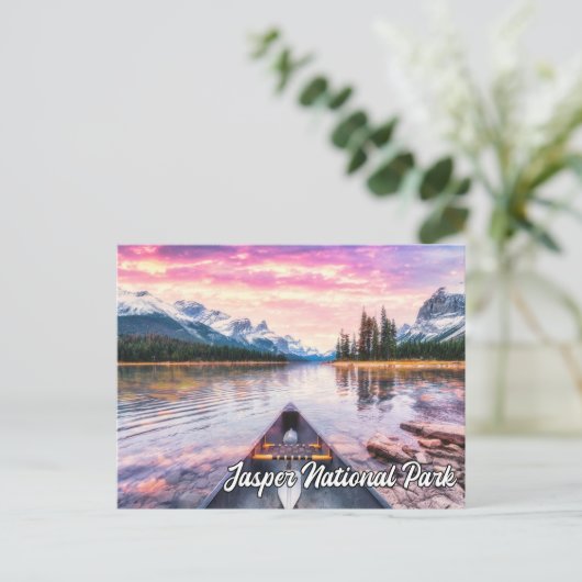 Jasper National Park, Alberta, Canada Briefkaart (Staand voorkant)