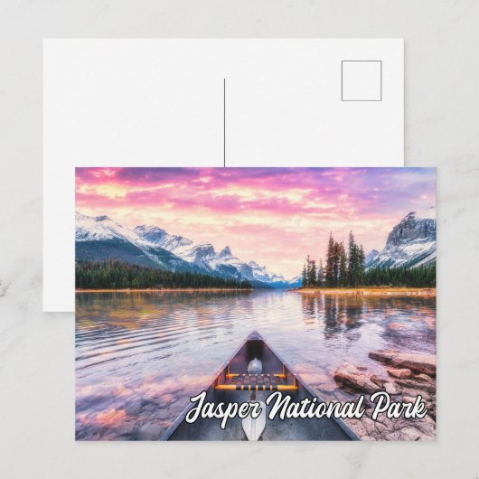 Jasper National Park, Alberta, Canada Briefkaart (Voorkant / Achterkant)