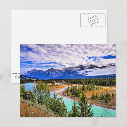Jasper National Park, Alberta, Canada Briefkaart (Voorkant / Achterkant)