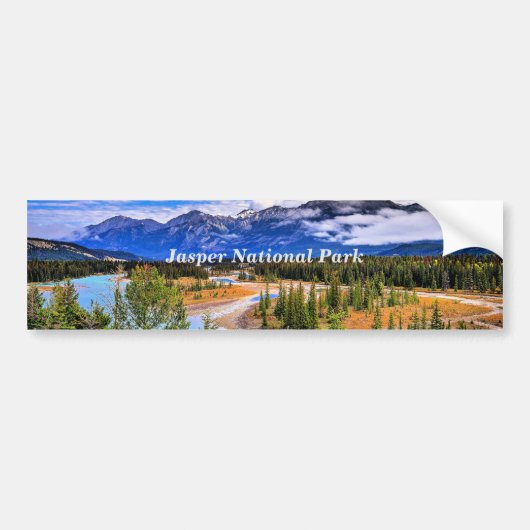 Jasper National Park, Alberta, Canada Bumpersticker (Voorkant)