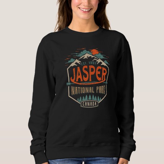 Jasper National Park Alberta Canada Exploration Tr Trui (Voorkant)