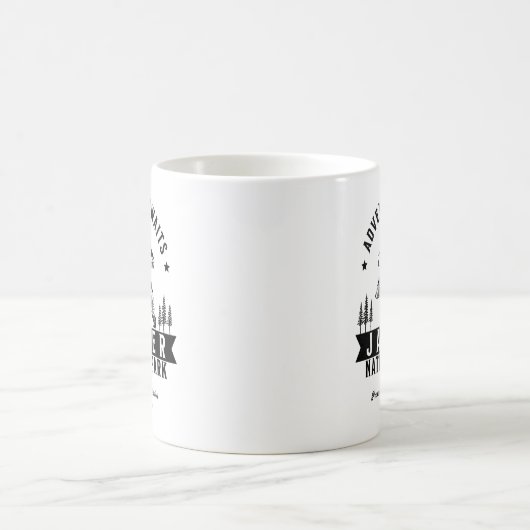 Jasper National Park Alberta Canada Funny Koffiemok (Center)