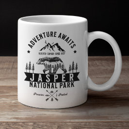 Jasper National Park Alberta Canada Funny Koffiemok