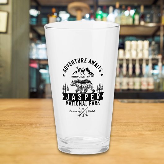 Jasper National Park Alberta Canada Glas