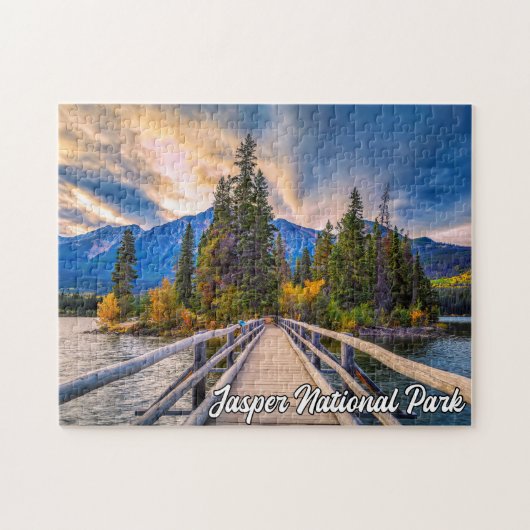 Jasper National Park, Alberta, Canada Legpuzzel (Horizontaal)