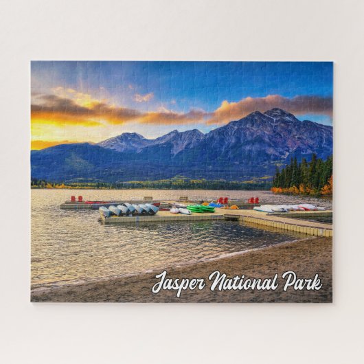 Jasper National Park, Alberta, Canada Legpuzzel (Horizontaal)
