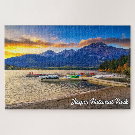 Jasper National Park, Alberta, Canada Legpuzzel (Horizontaal)