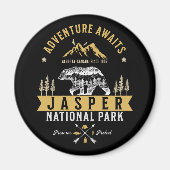 Jasper National Park Alberta Canada Magneet (Voorkant)