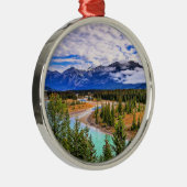 Jasper National Park, Alberta, Canada Metalen Ornament (Rechts)