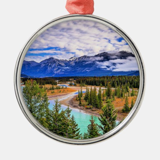 Jasper National Park, Alberta, Canada Metalen Ornament (Voorkant)