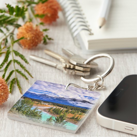 Jasper National Park, Alberta, Canada Sleutelhanger (Voorkant Rechts)