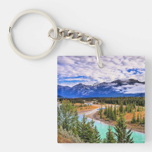 Jasper National Park, Alberta, Canada Sleutelhanger (Voorkant)