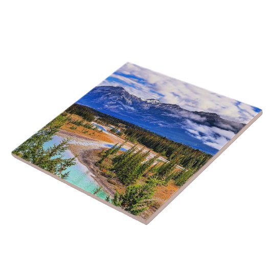 Jasper National Park, Alberta, Canada Tegeltje (Zijkant)