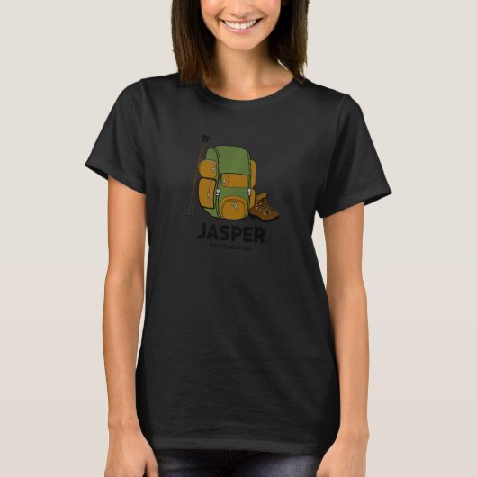 Jasper National Park Backpack Premium T-shirt (Voorkant)